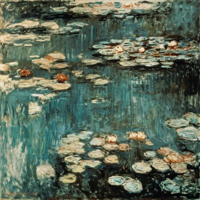 Waterlelies door Claude Monet